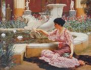 A Pompeian Garden John William Godward